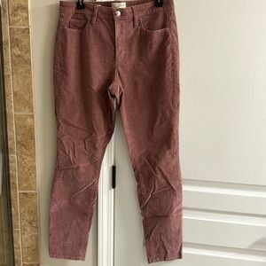 Target mauve corduroys